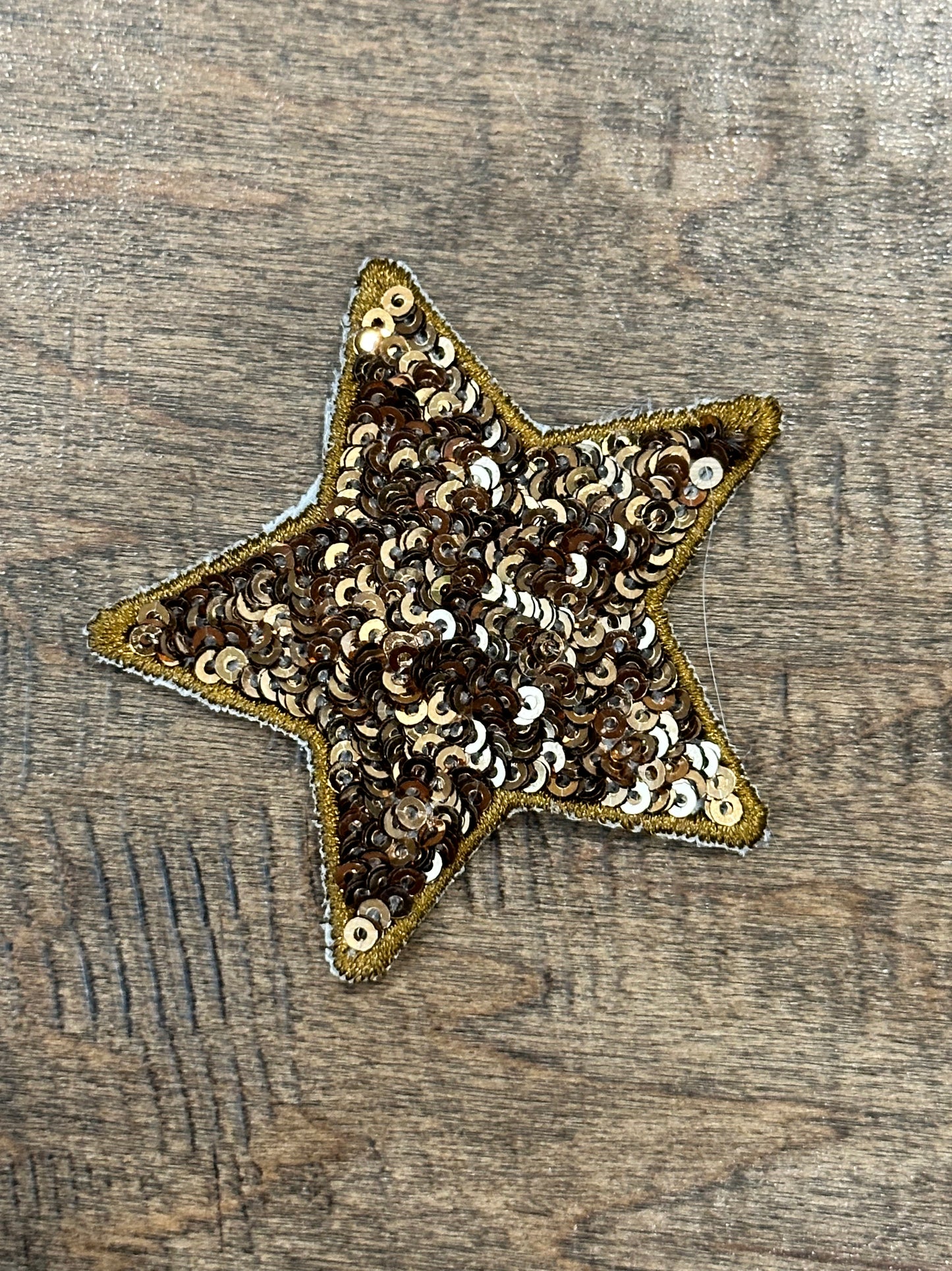 5” Sequin Star Patch