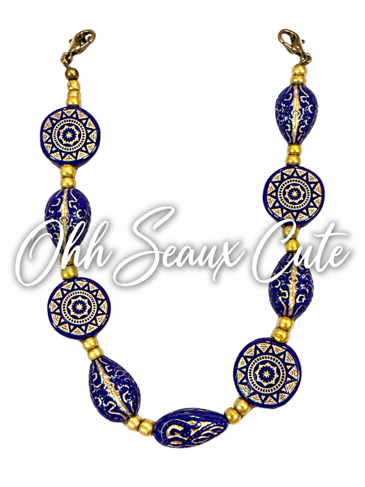 9” Peacock 4 Hat Chain