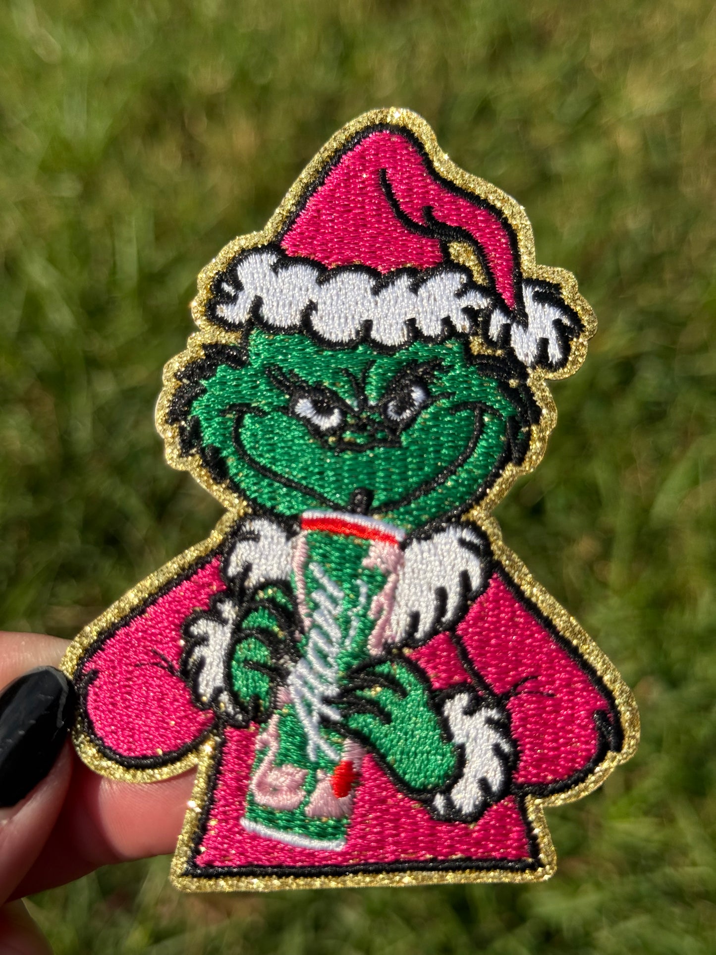 3.5” Alani Sipping Grinch (OSC CUSTOM) DO NOT COPY