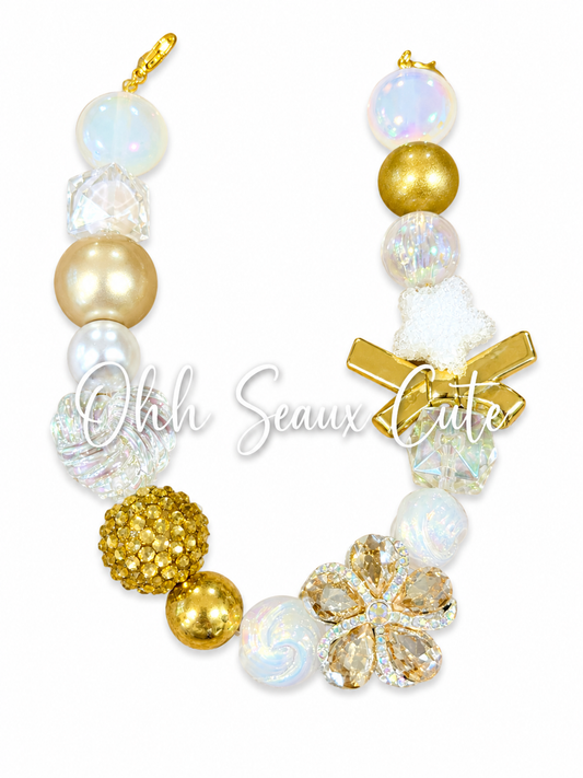 9” Wedding Bling Hat Chain