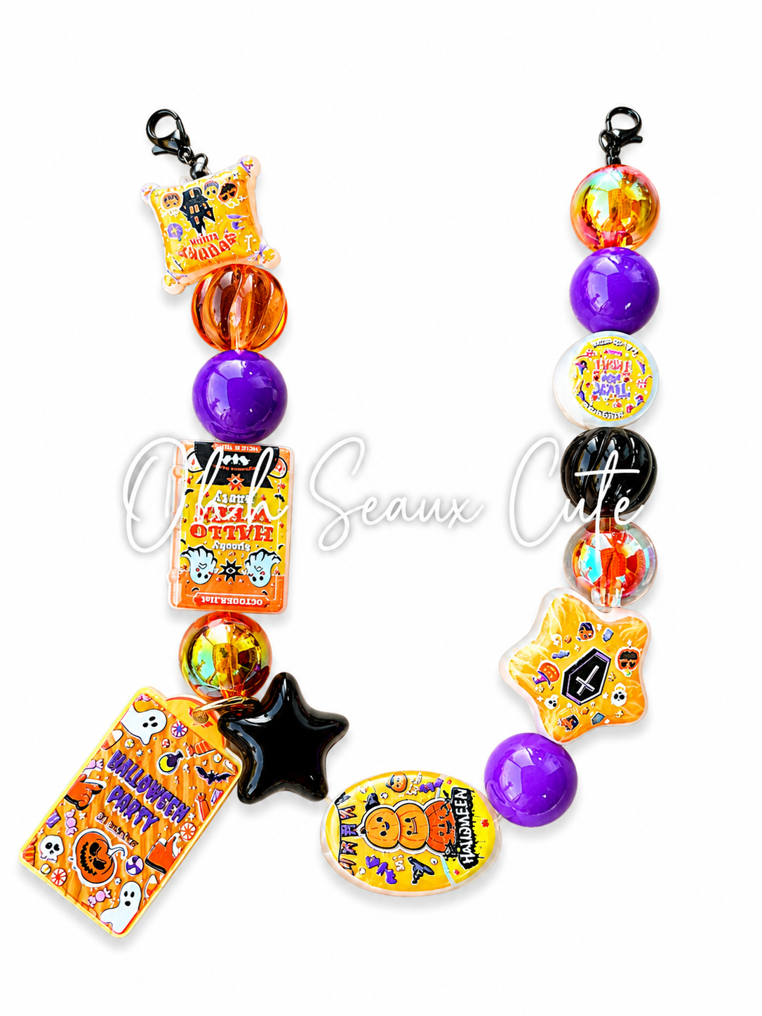 9” Halloween Candy Hat Chain