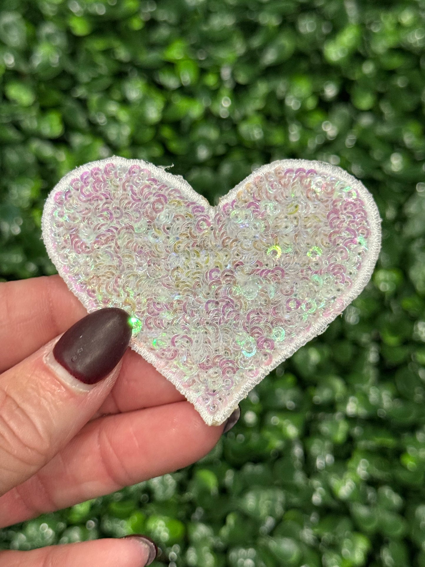 2.5” Sequin Heart