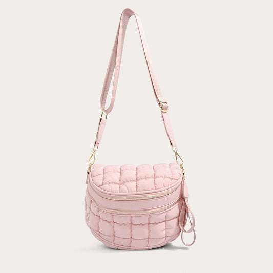 Puff Bum Bag- Light Pink