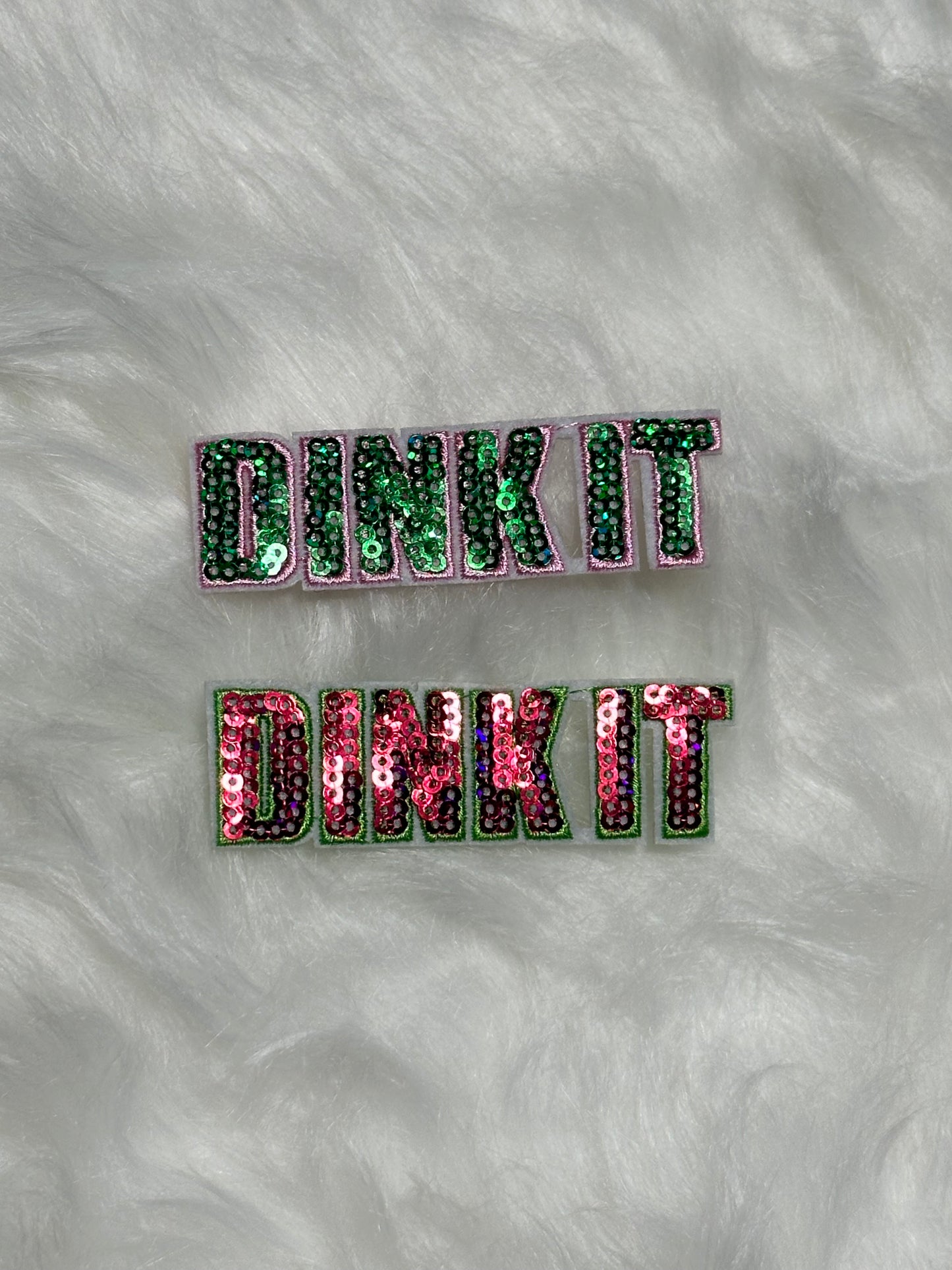 3” Pickleball Sequin DINK IT