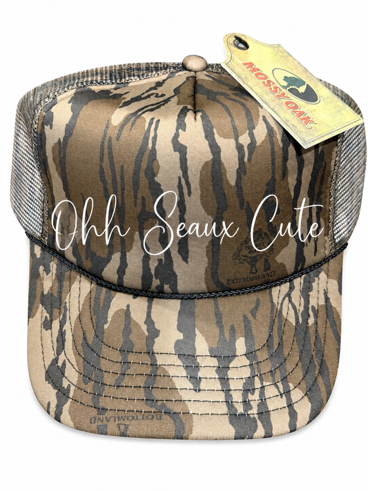 Otto High Crown Foam Trucker -Mossy Oak Camo
