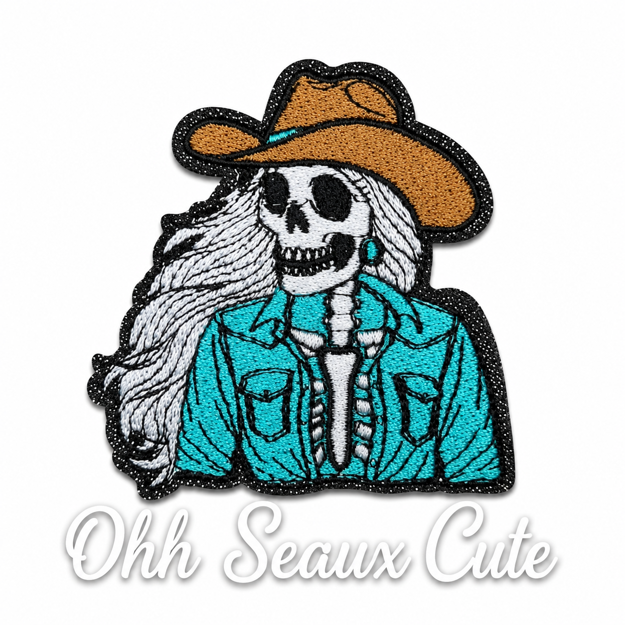 3.5” Cowgirl Skelly Babe