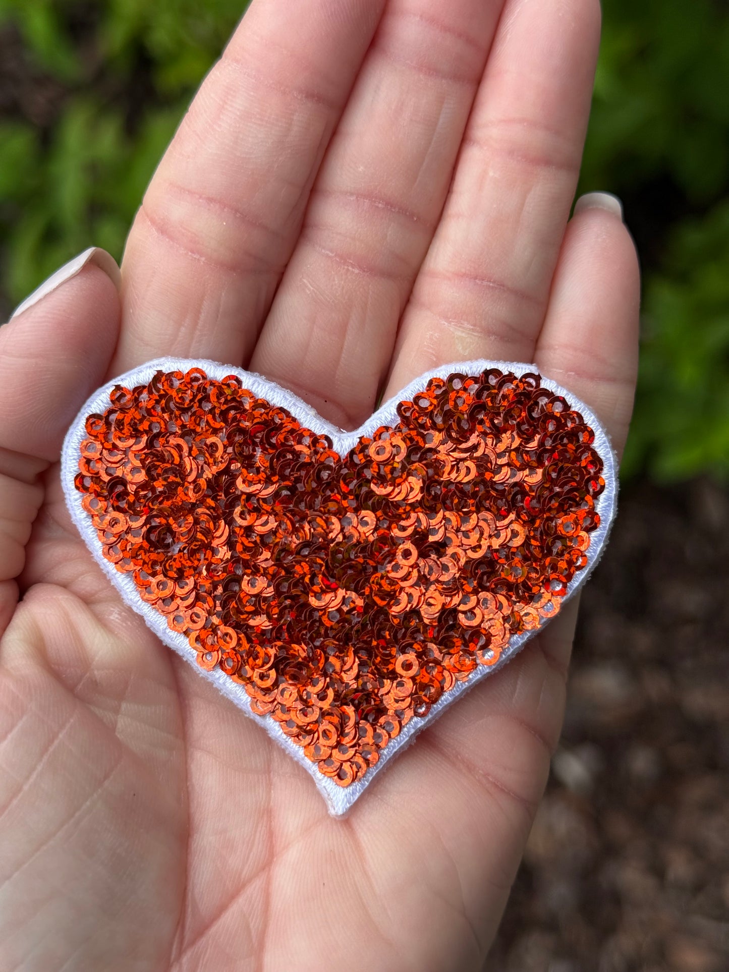2.5” Sequin Heart