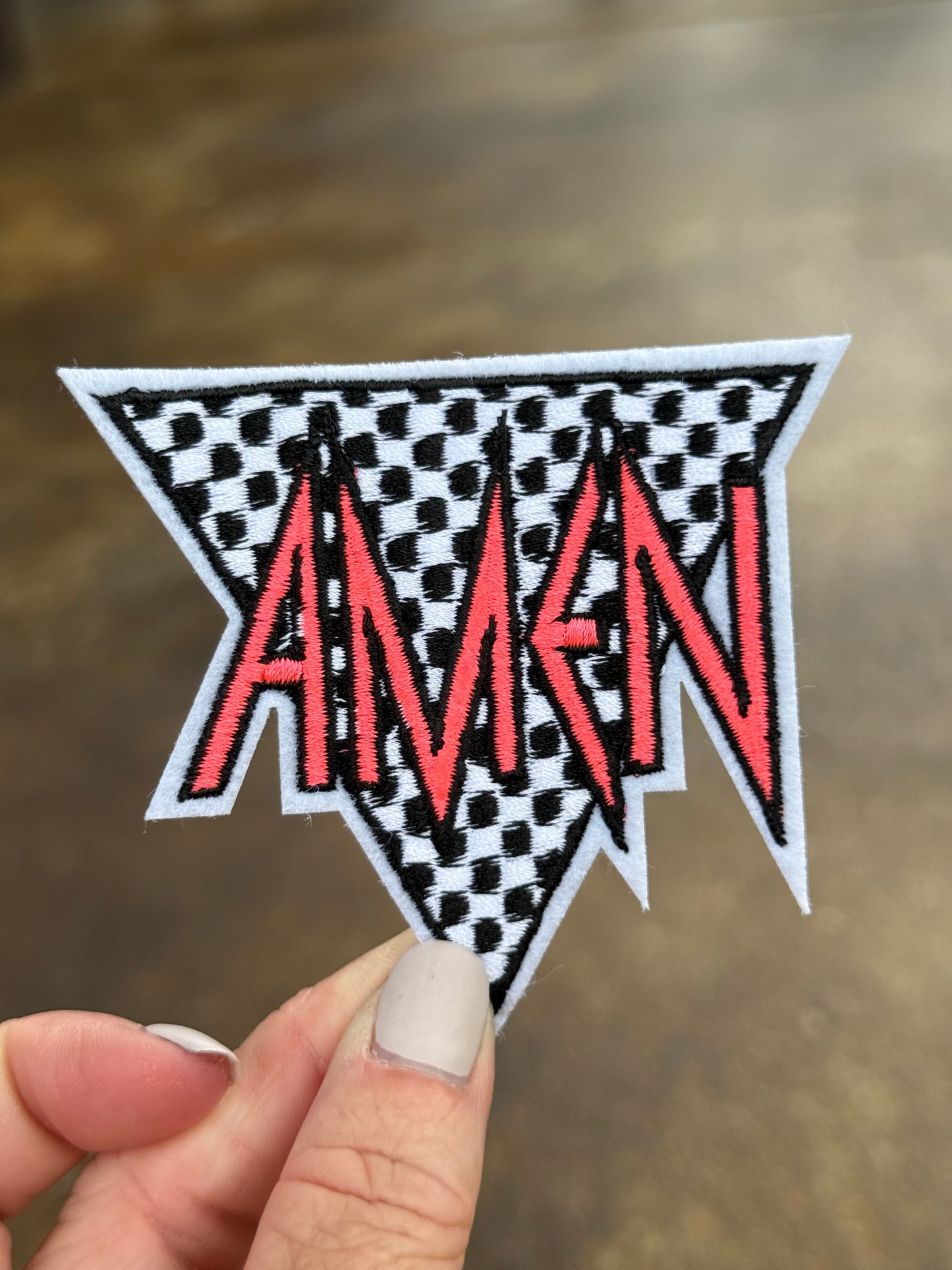 2.75” Checkered AMEN