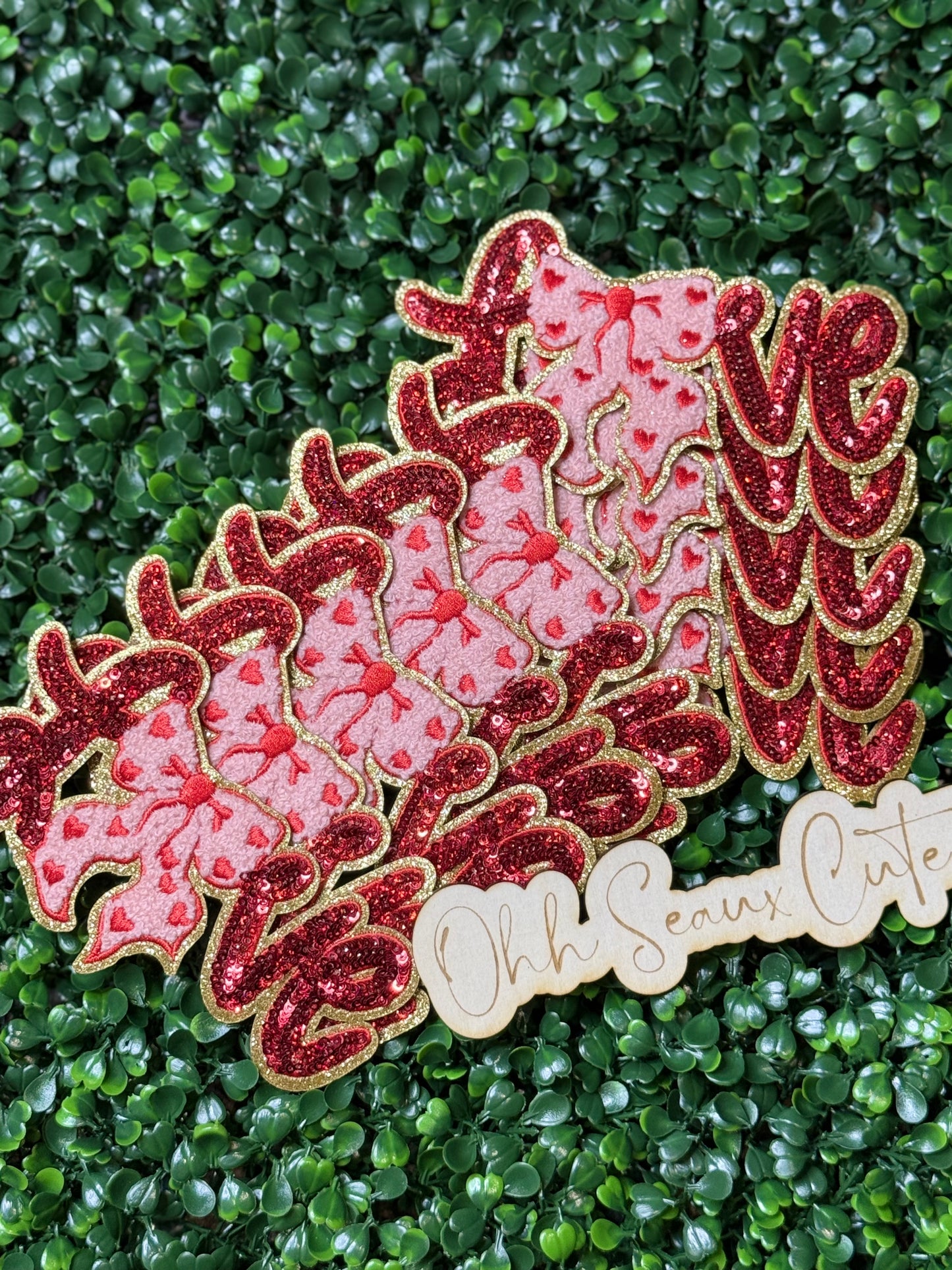 5” Sequin LOVE