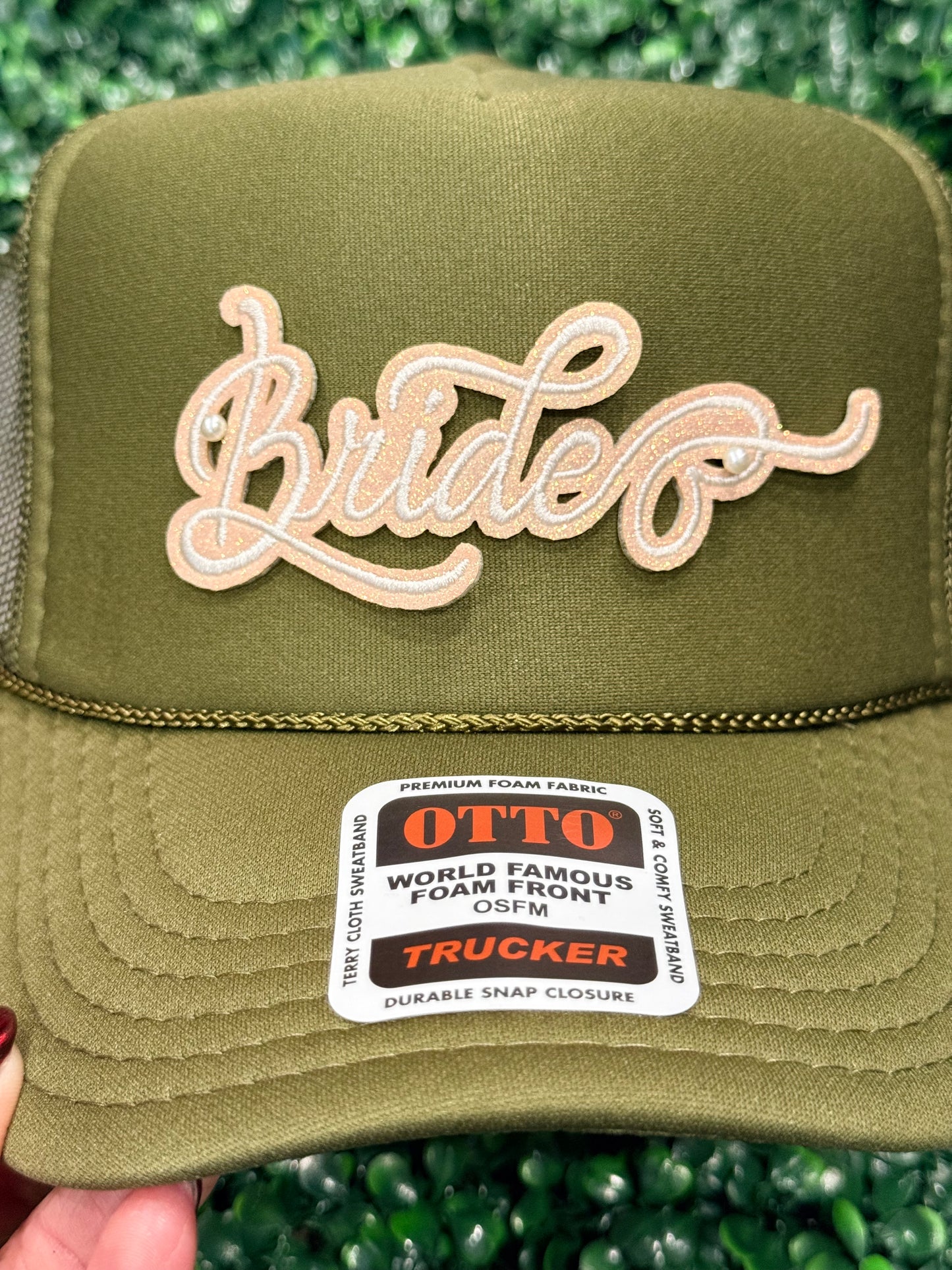 4.5” Glitter BRIDE