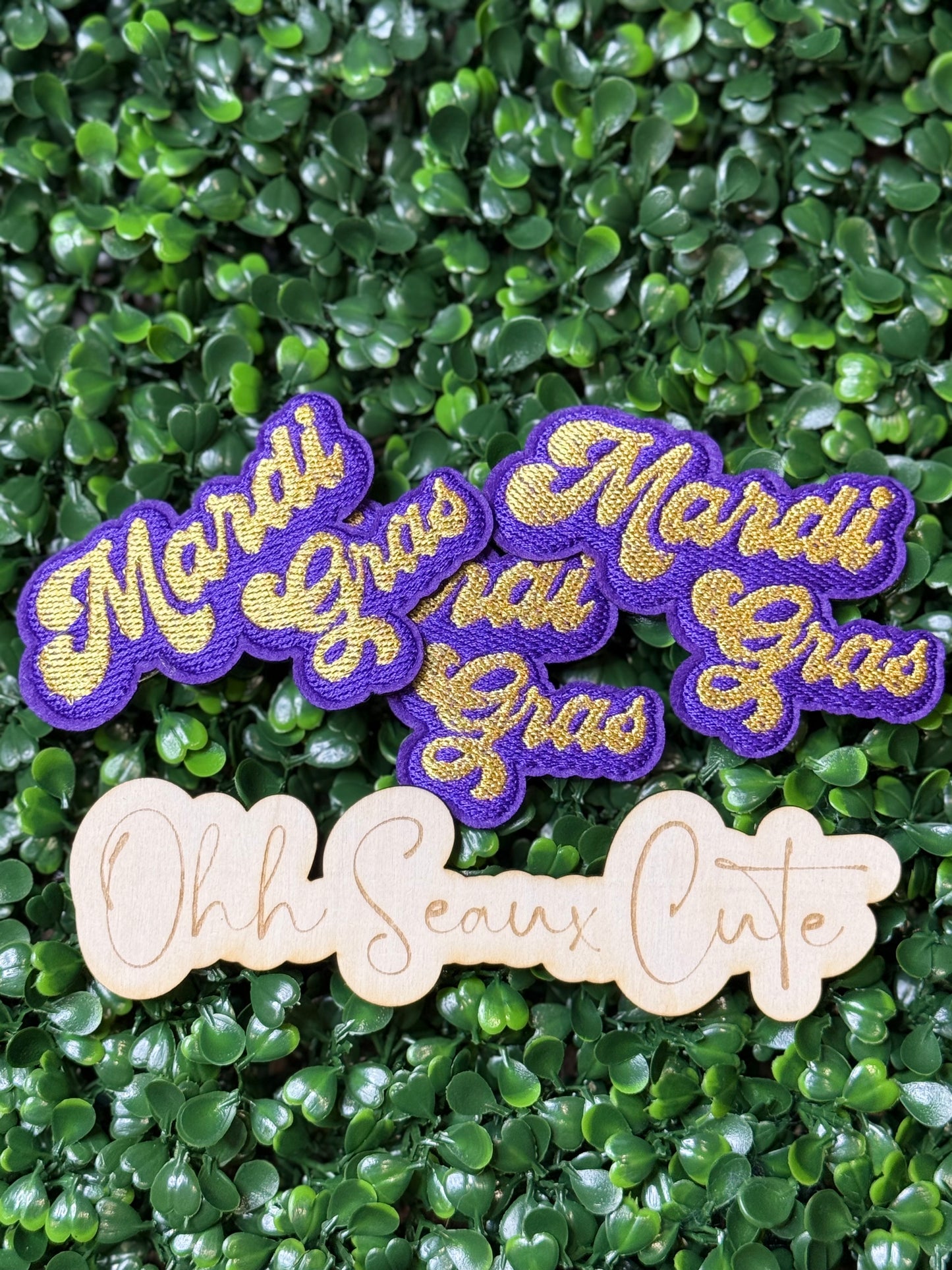 3” MARDI GRAS