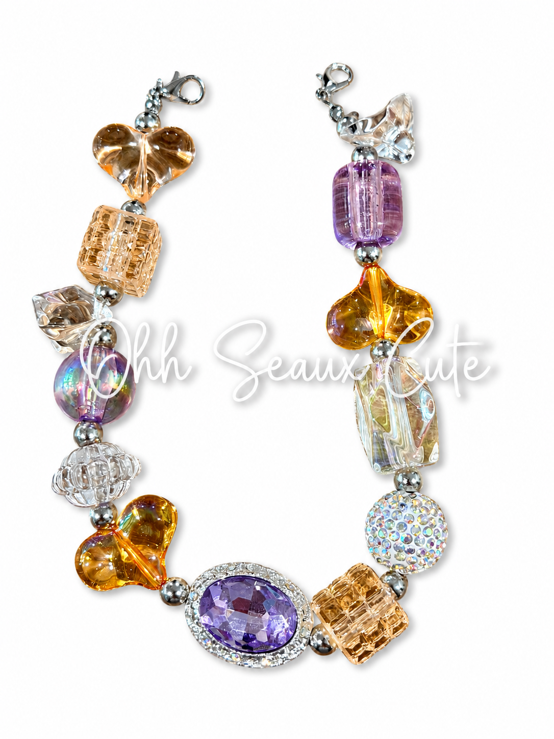 9” Clemson Ice 1 Hat Chain