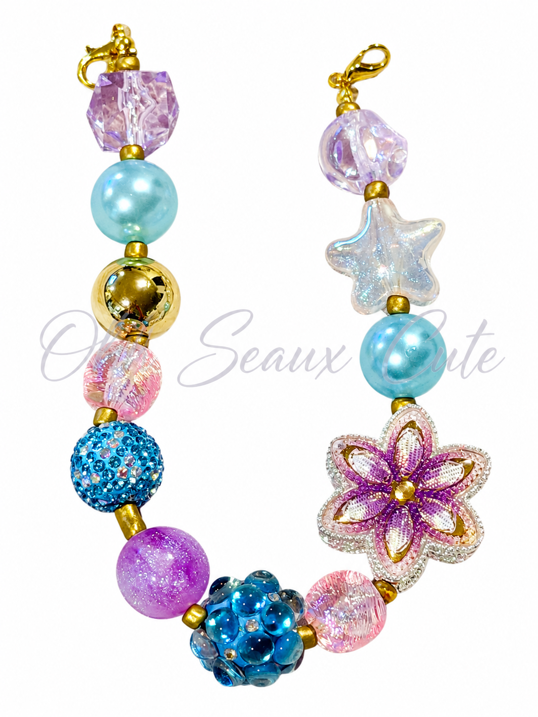 9” Enchanted Flower Hat Chain