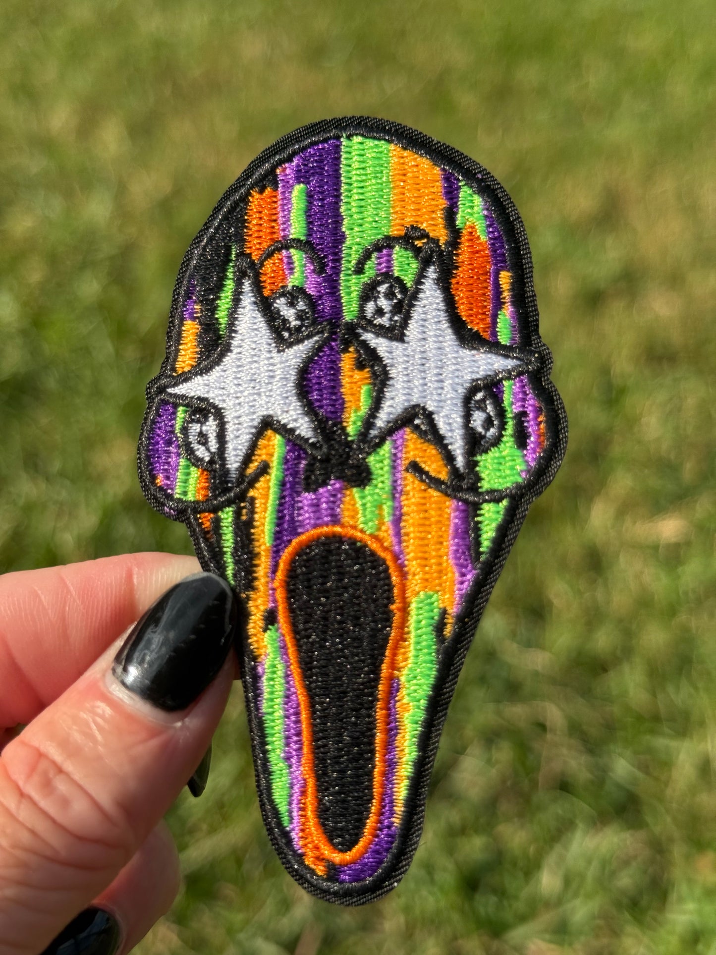 3” Halloween Ghost Face