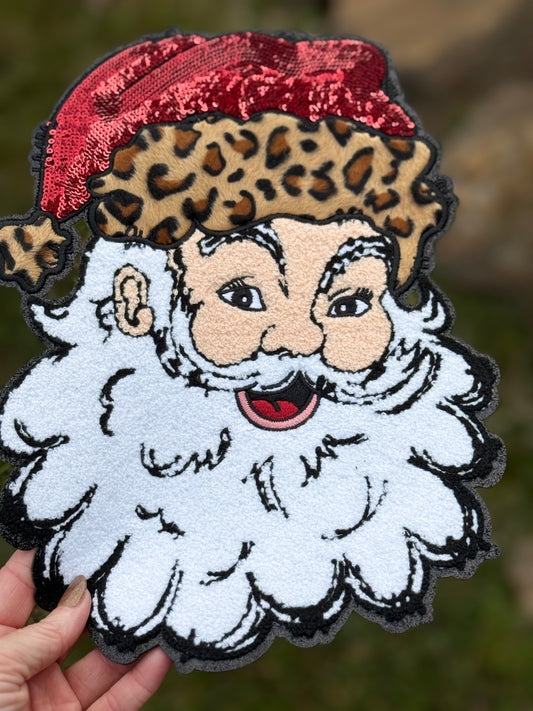 12”  Faux Fur Vintage Santa Head(OSC ORIGINAL) DO NOT COPY