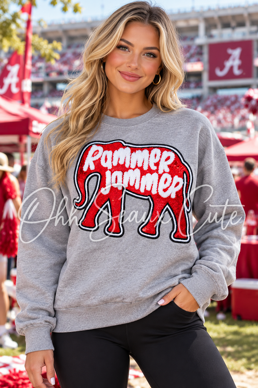 12” Sequin RAMMER JAMMER Elephant