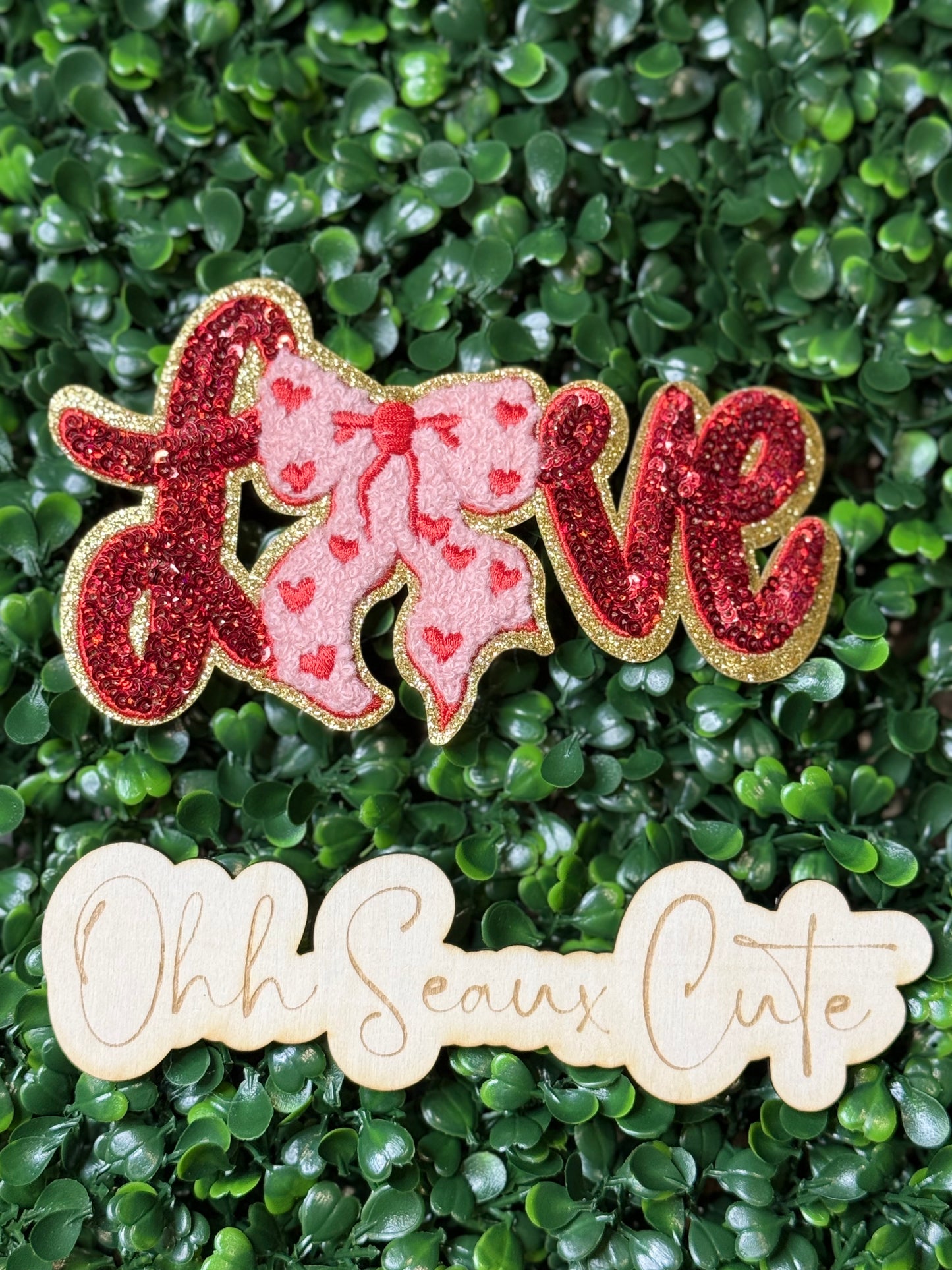 5” Sequin LOVE