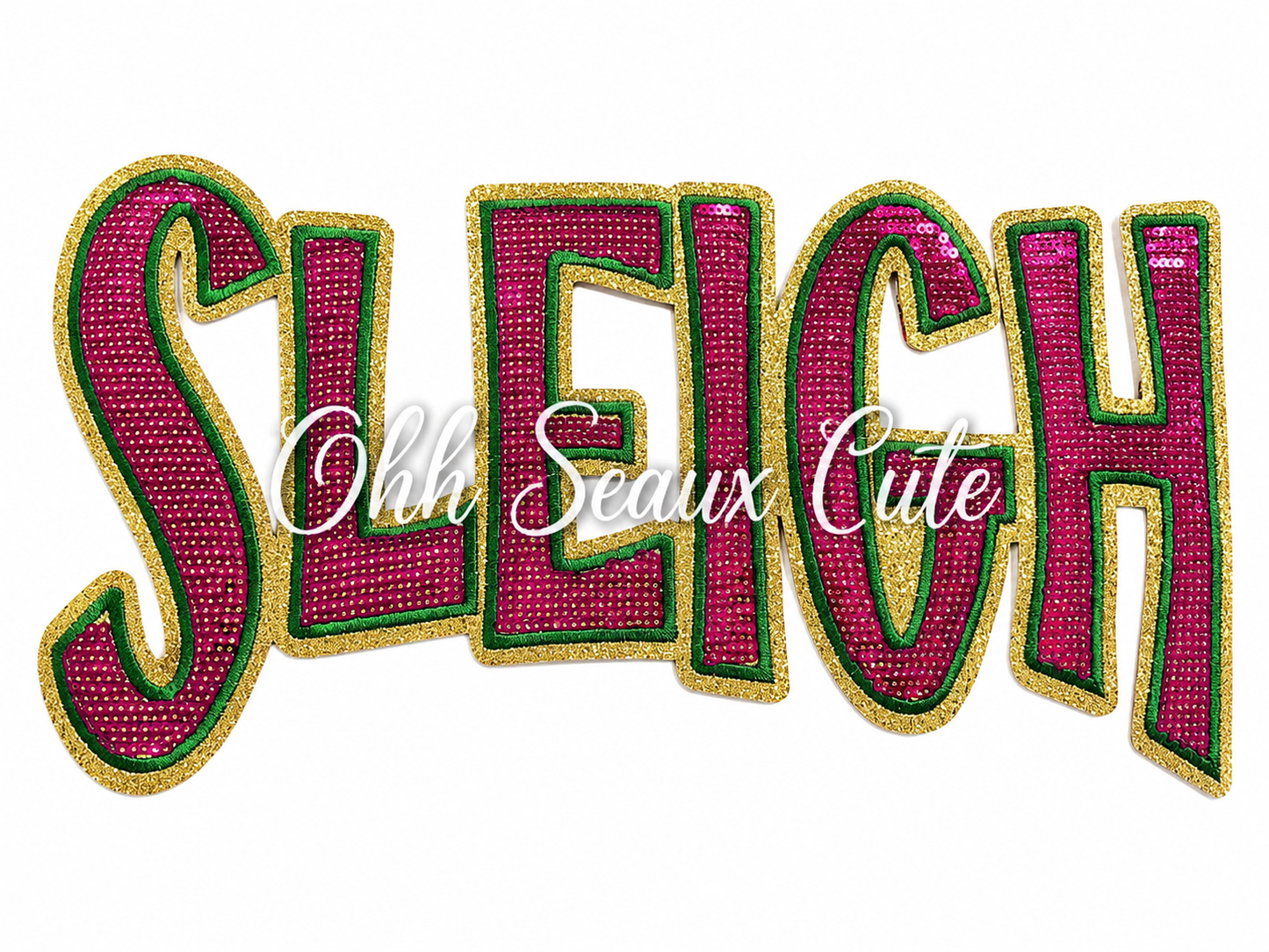 12” Sequin SLEIGH