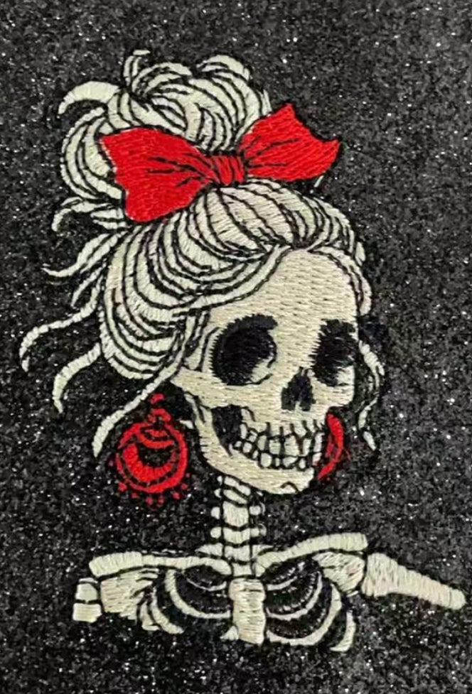 3.5” Skelly Rock Babe (OSC Original) DO NOT COPY