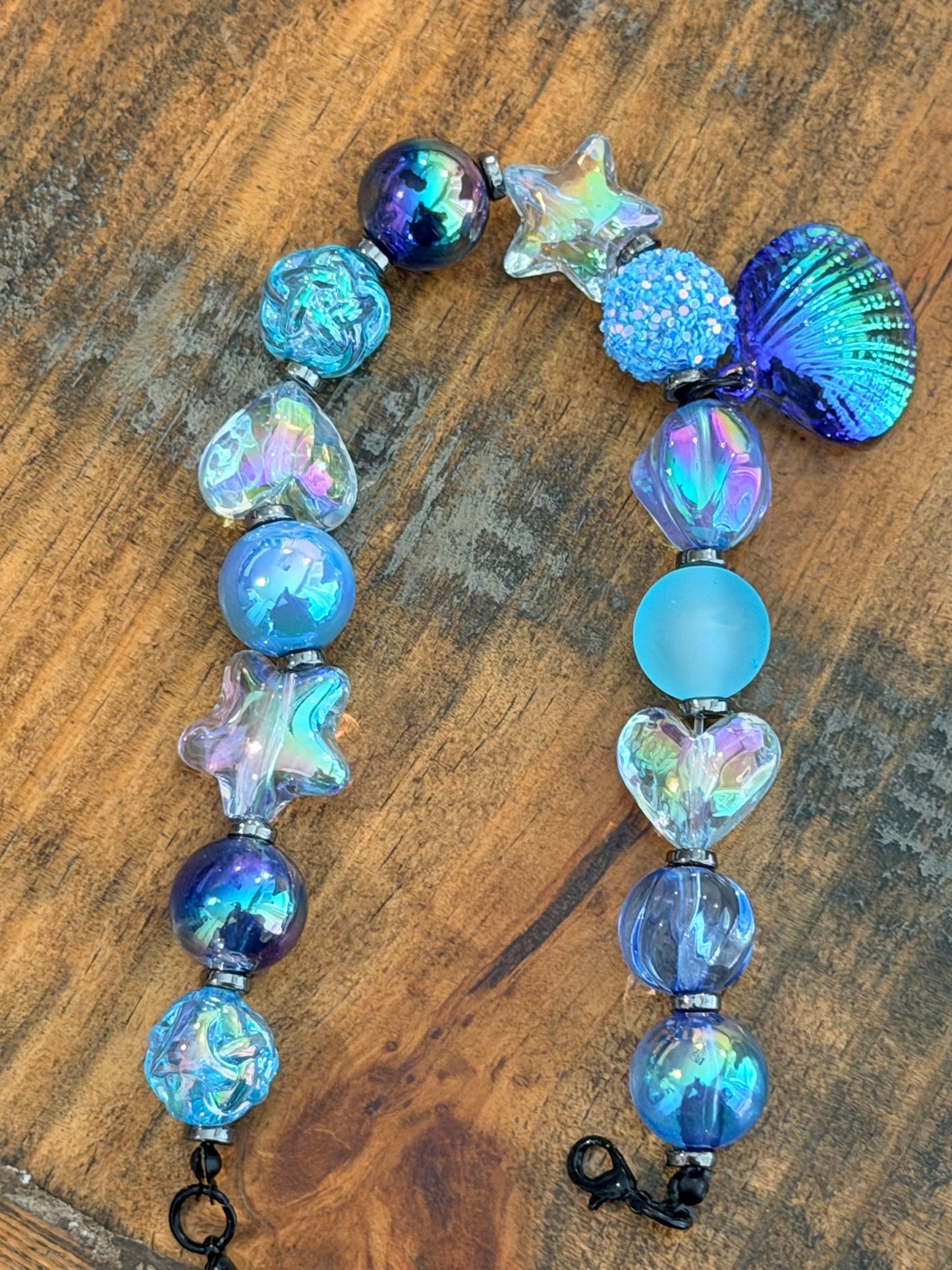9” Ocean Shell Hat Chain