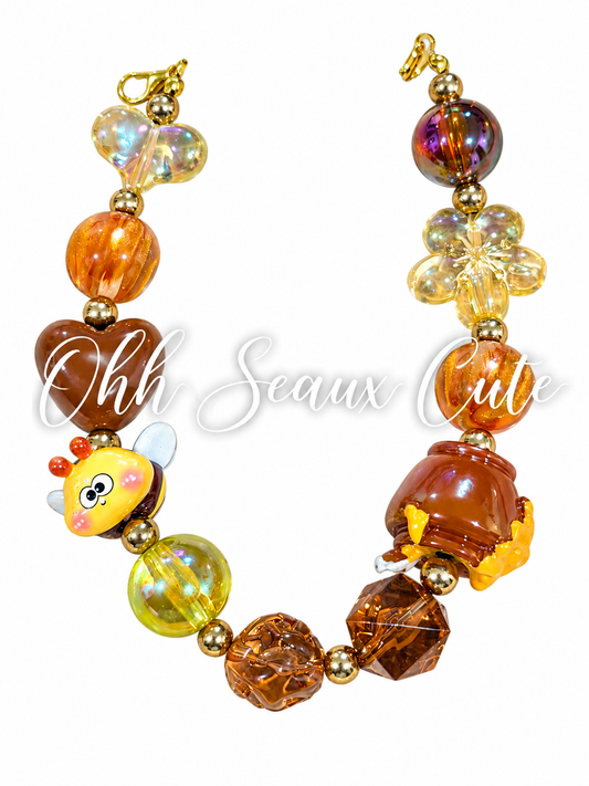 9” Honeybee 1 Hat Chain