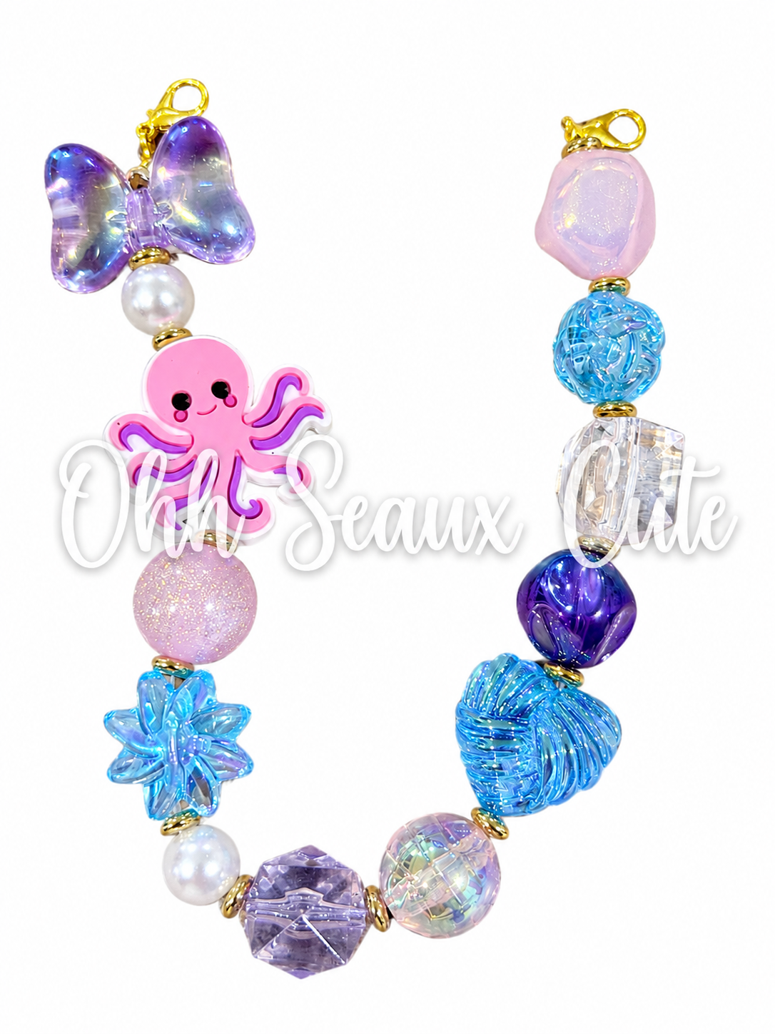9” Ocean Octopus Hat Chain