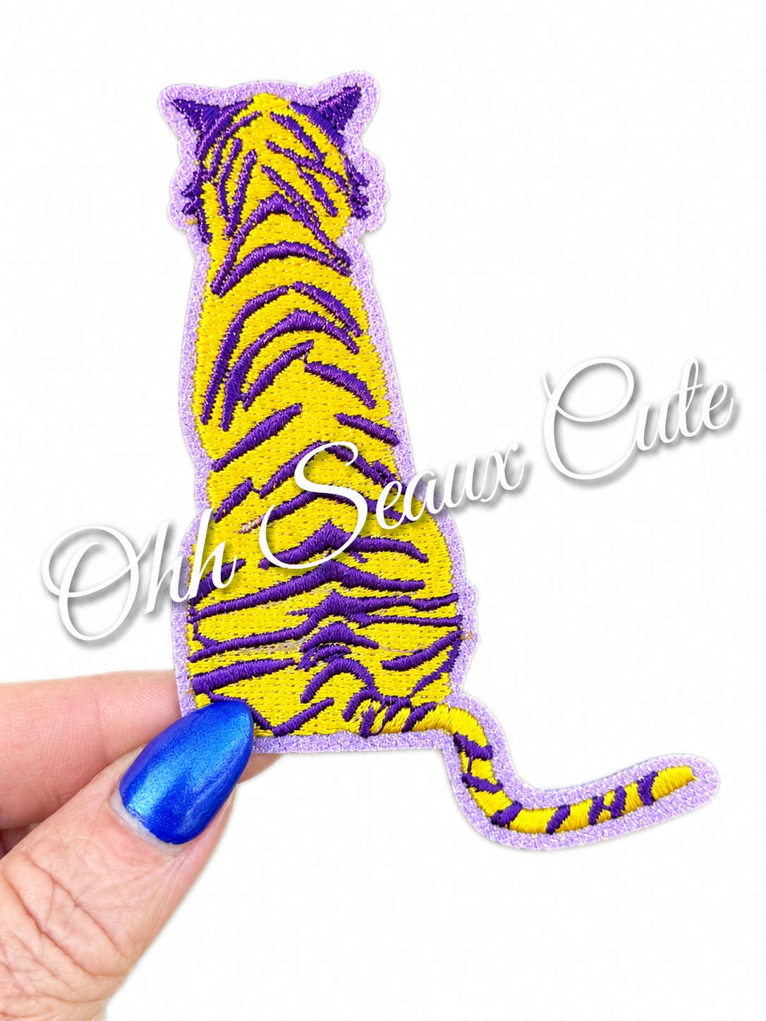 3" LSU Yellow Tiger