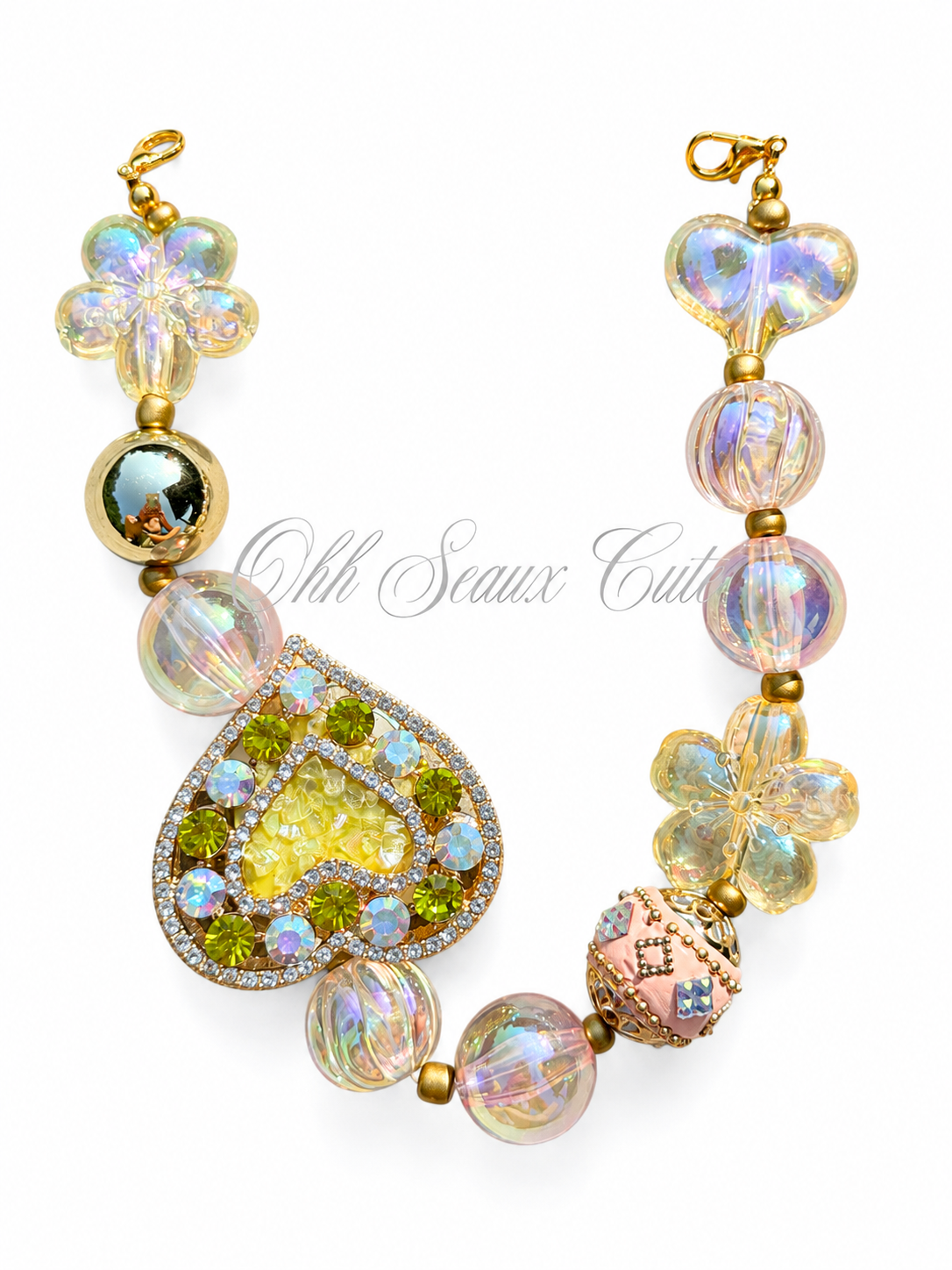 9” Pink Lemonade 6 Hat Chain