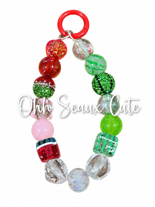 Watermelon Phone/Keychain Wristlet
