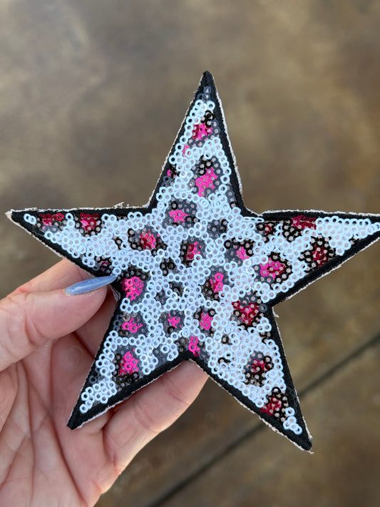 5” Pink/Black Leopard Star (OSC Original)