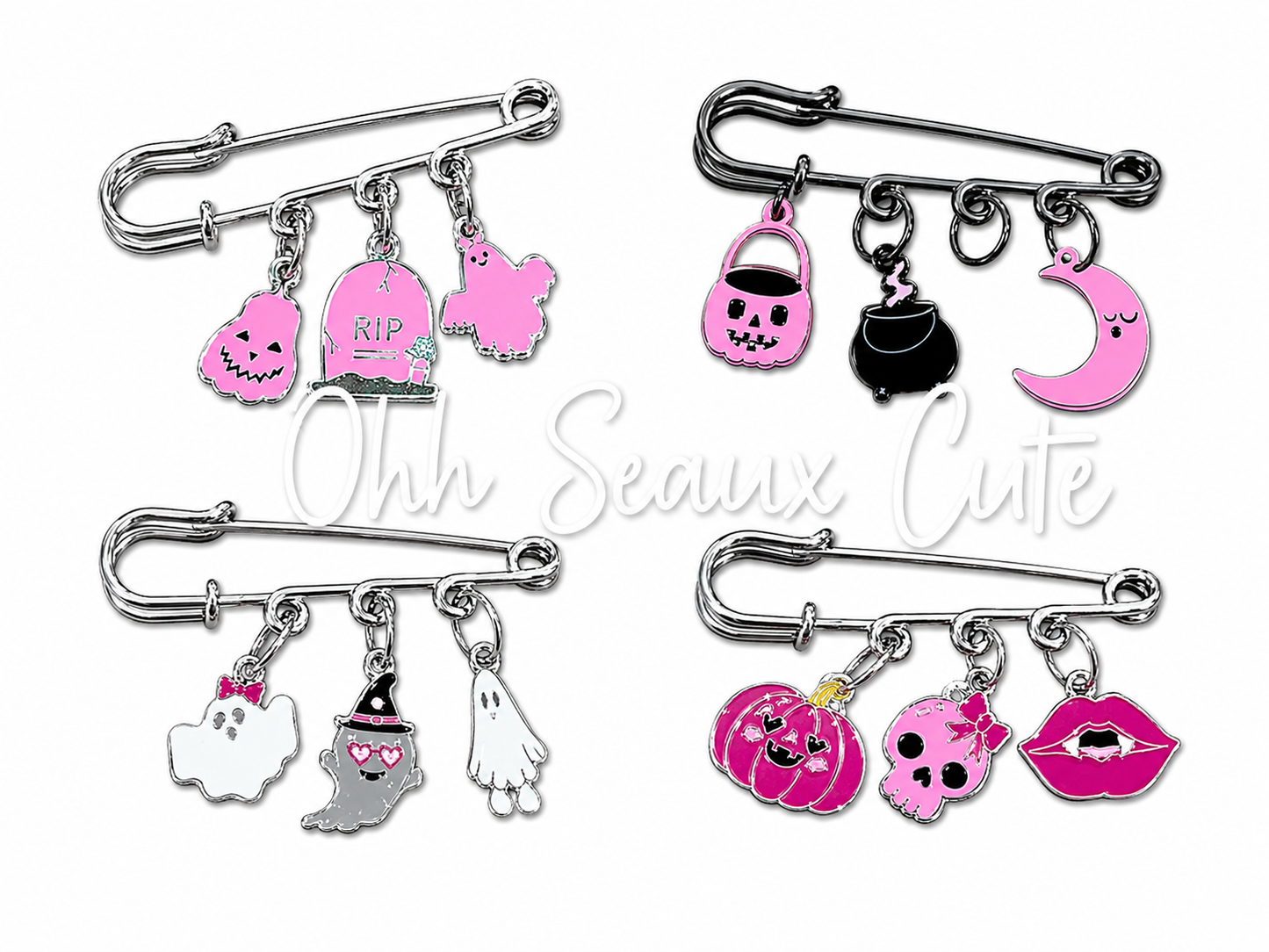 Boojee Hat Pins #5 (Set of 4)