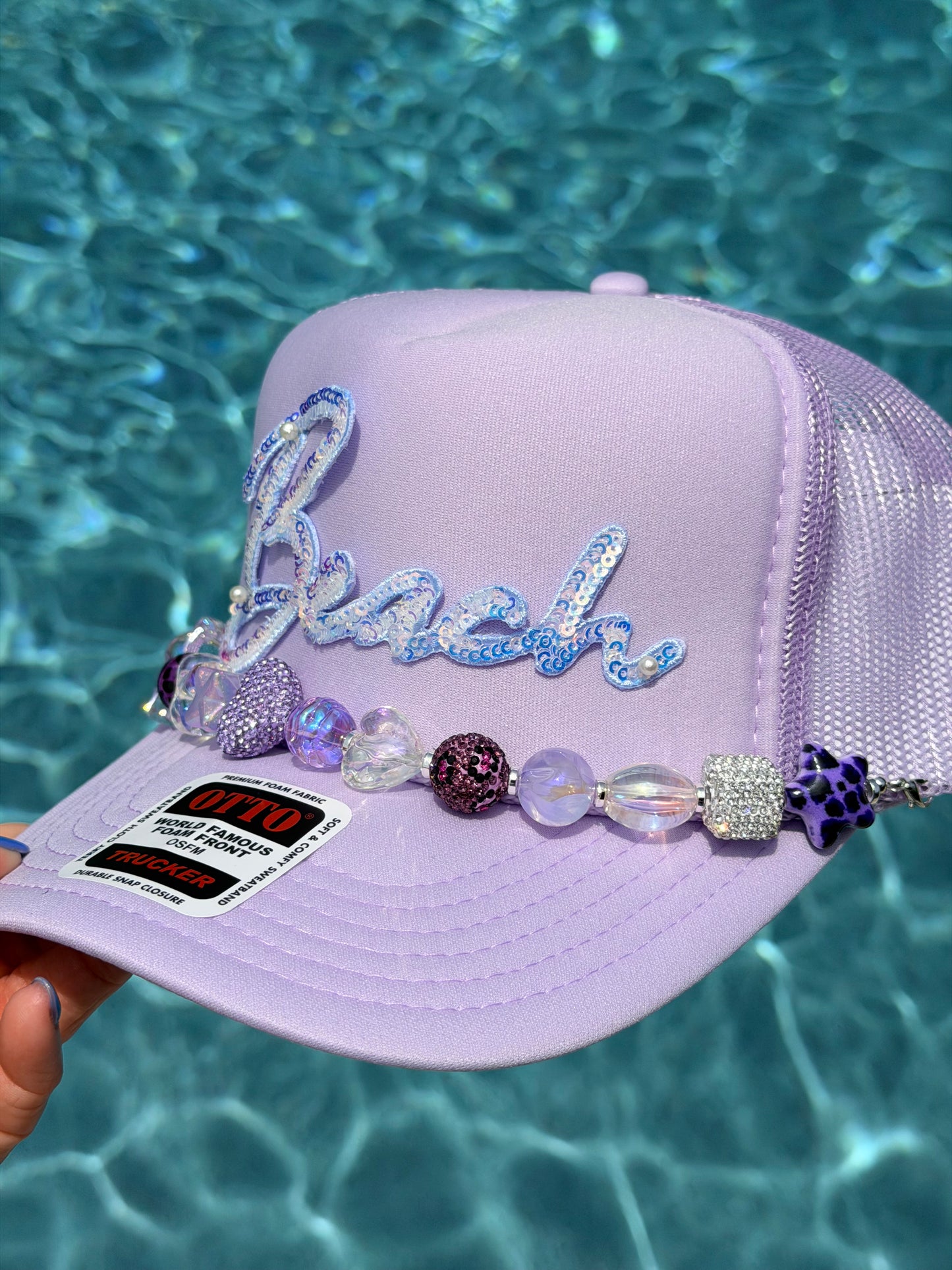 9” Purple Haze Hat Chain