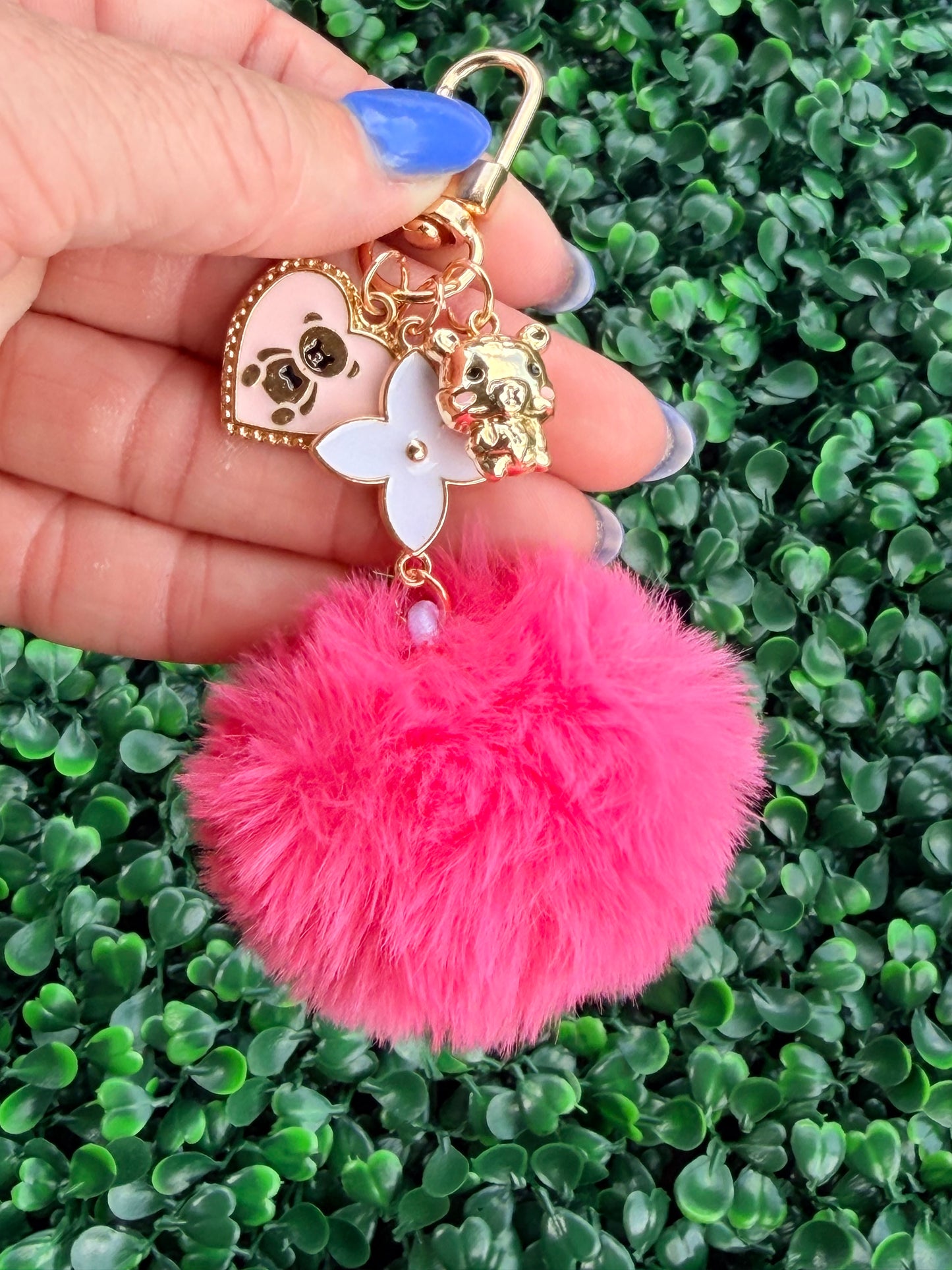 2” Charmed Puff Bag Charm