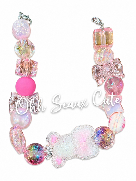 9”  Sugar Bear Hat Chain