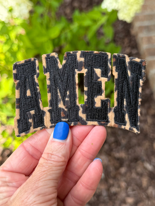 4” Leopard AMEN