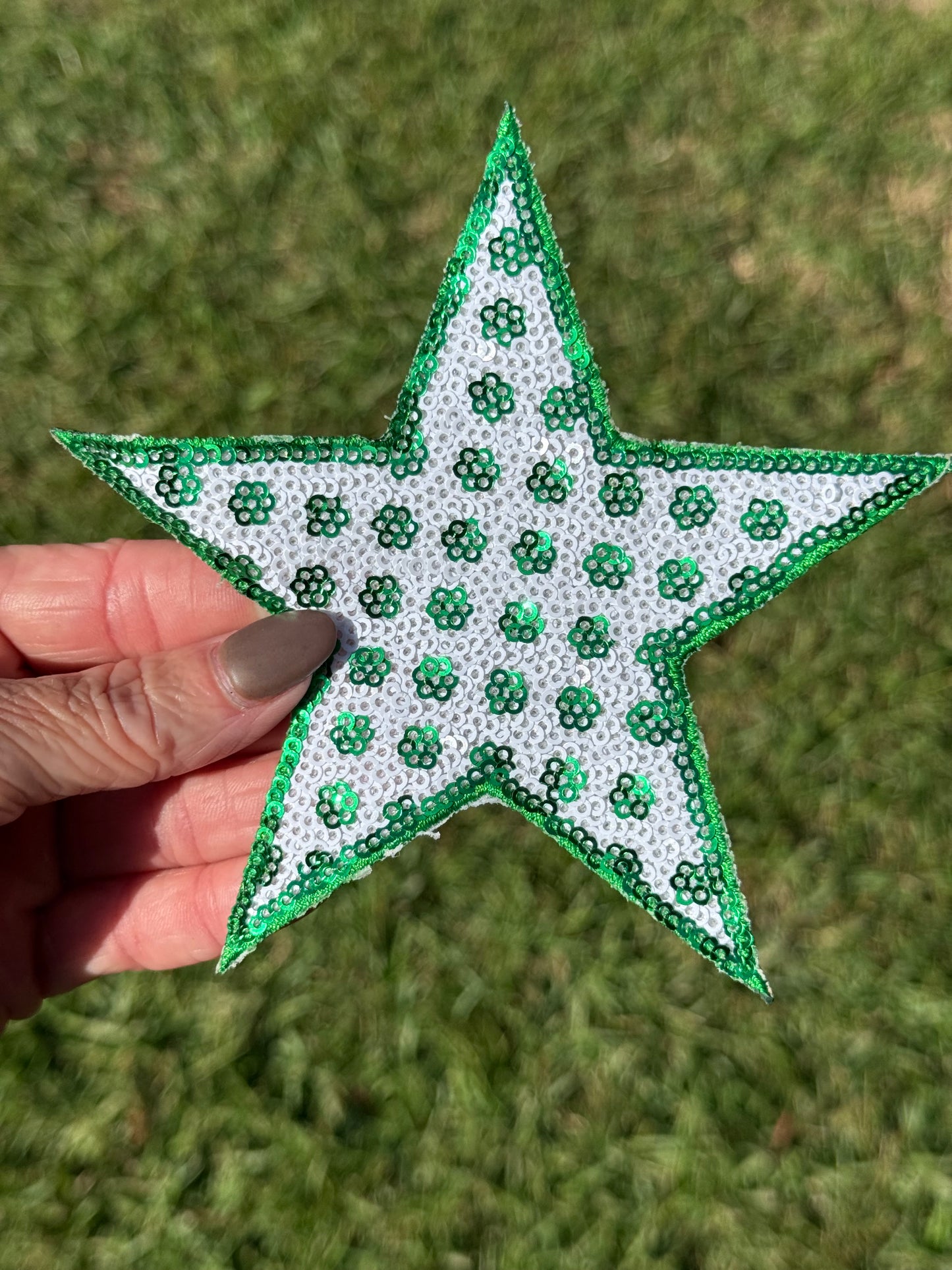 5” Sequin Polka Dot Star (OSC ORIGINAL) DO NOT COPY