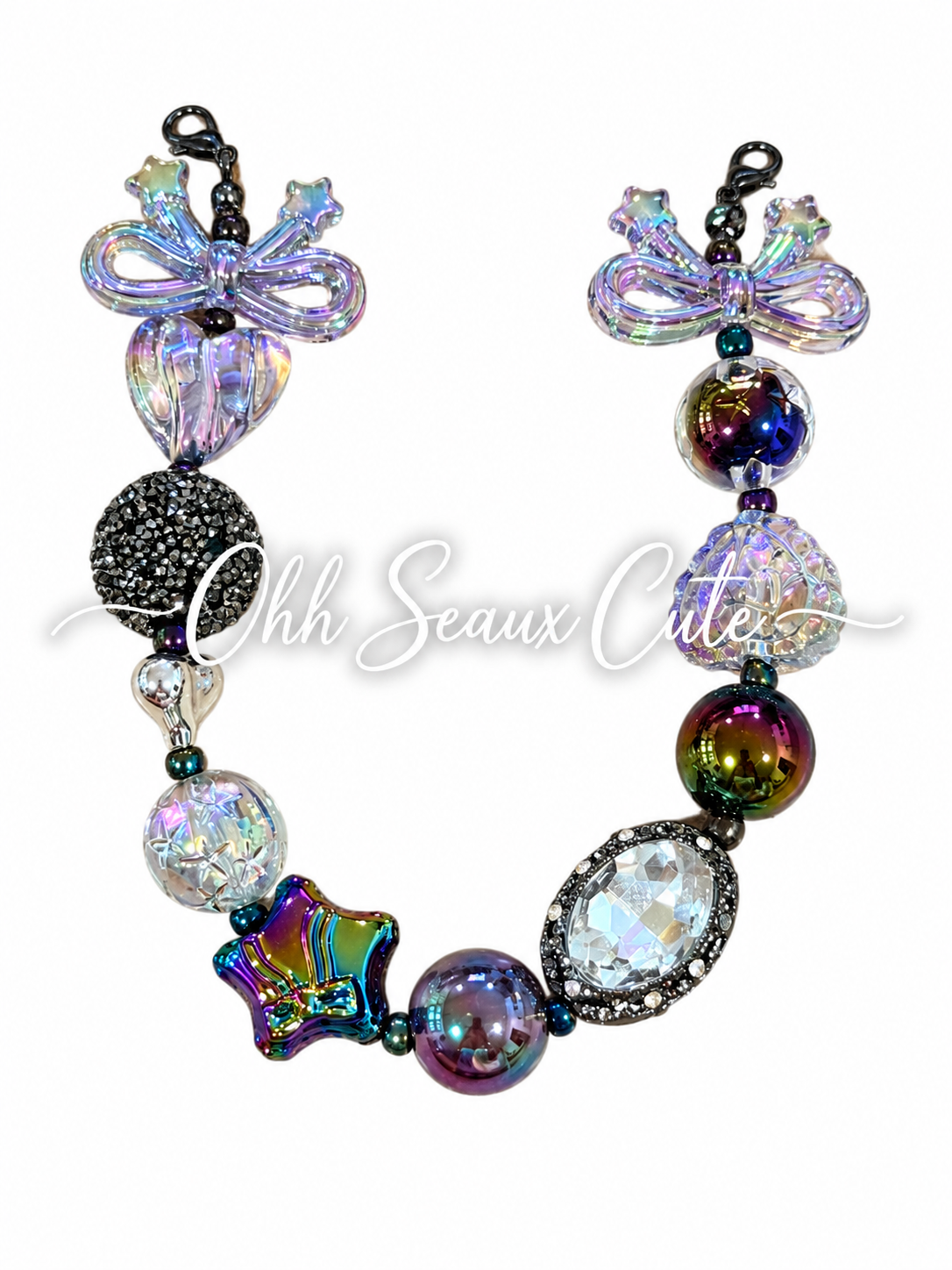 9”  Platinum 1 Hat Chain