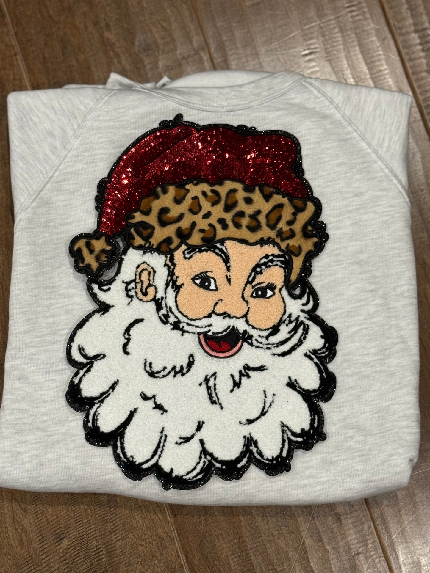 12”  Faux Fur Vintage Santa Head(OSC ORIGINAL) DO NOT COPY