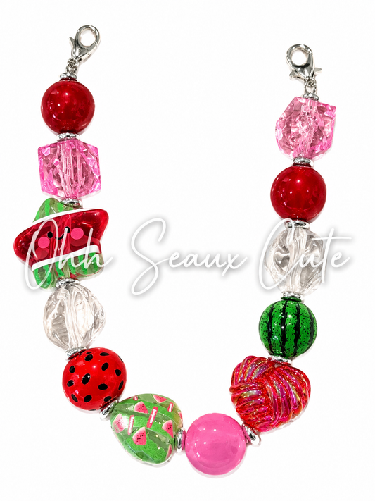 9” Watermelon 8 Hat Chain