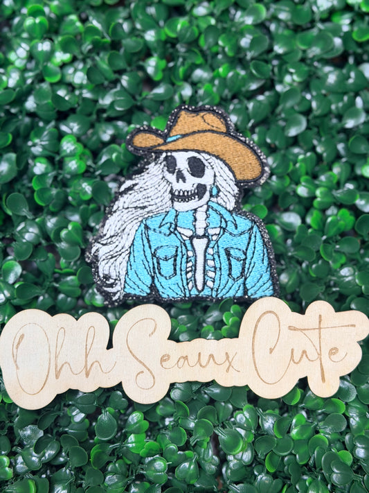 3.5” Cowgirl Skelly Babe (OSC Copyright)