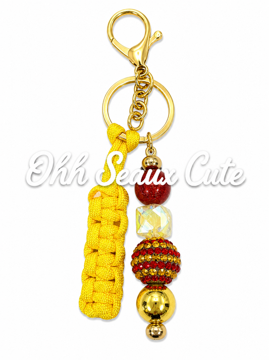 Custom Bead Keychain KC Chief #2