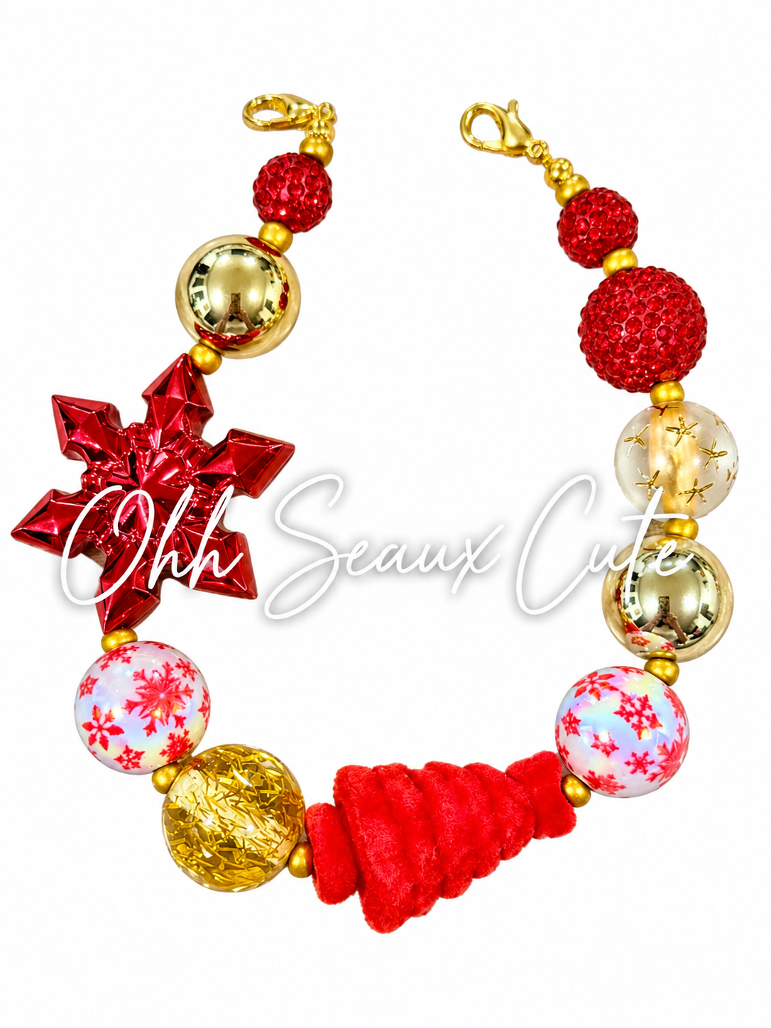 9” Christmas 16 Hat Chain