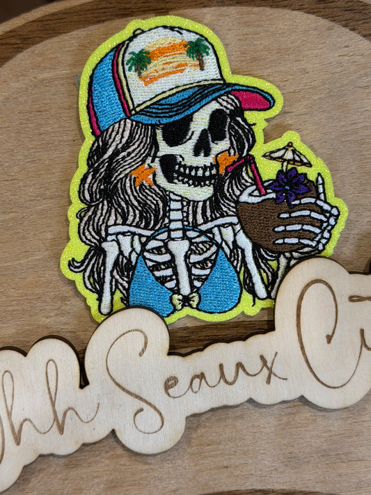 3.5” Beach Skelly Babe (OSC Copyright)