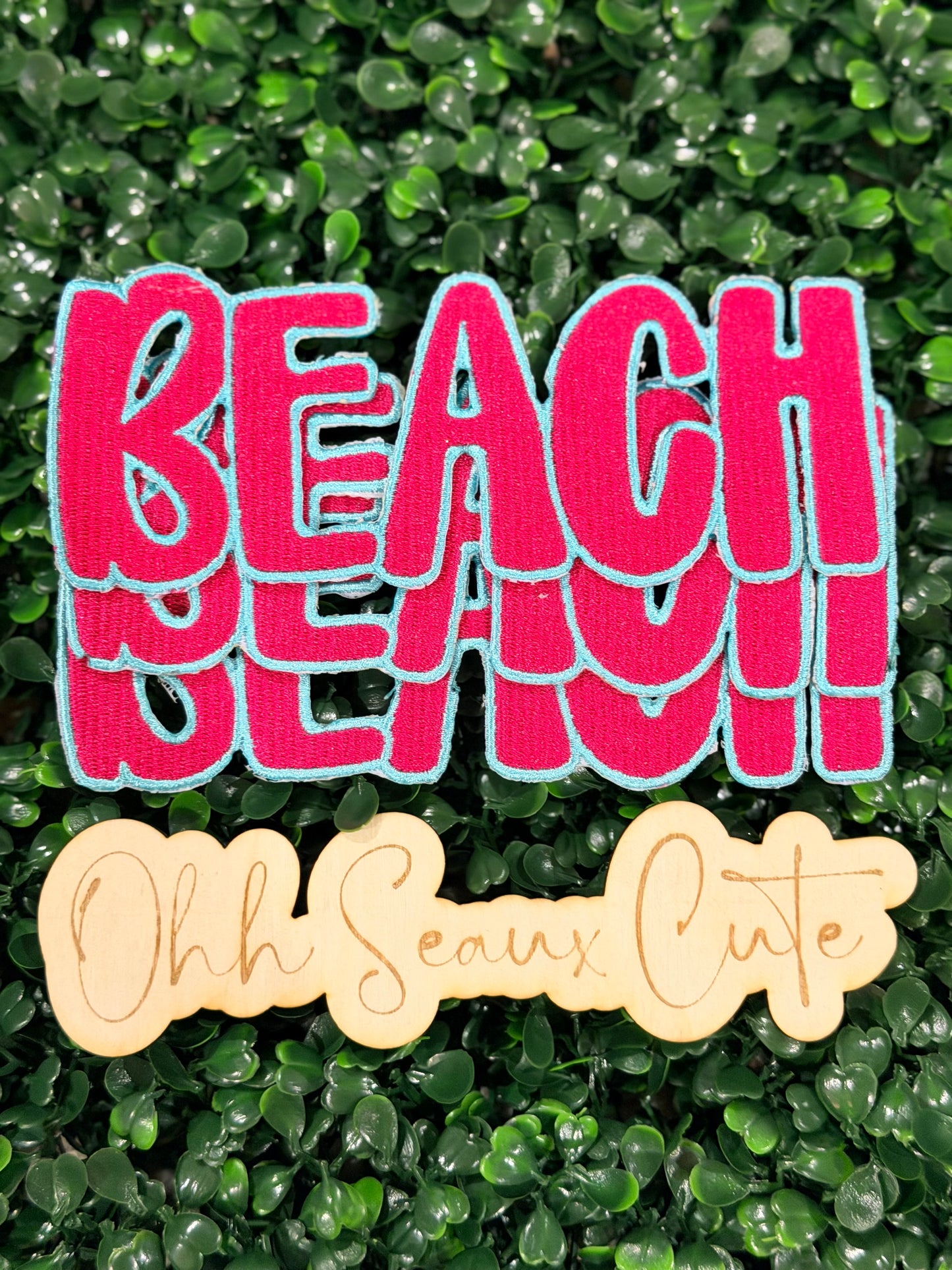 6” Embroidery BEACH- OSC ORIGINAL