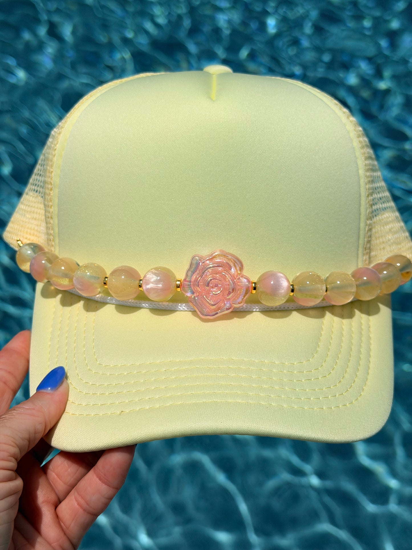 9” Pink Lemonade Hat Chain