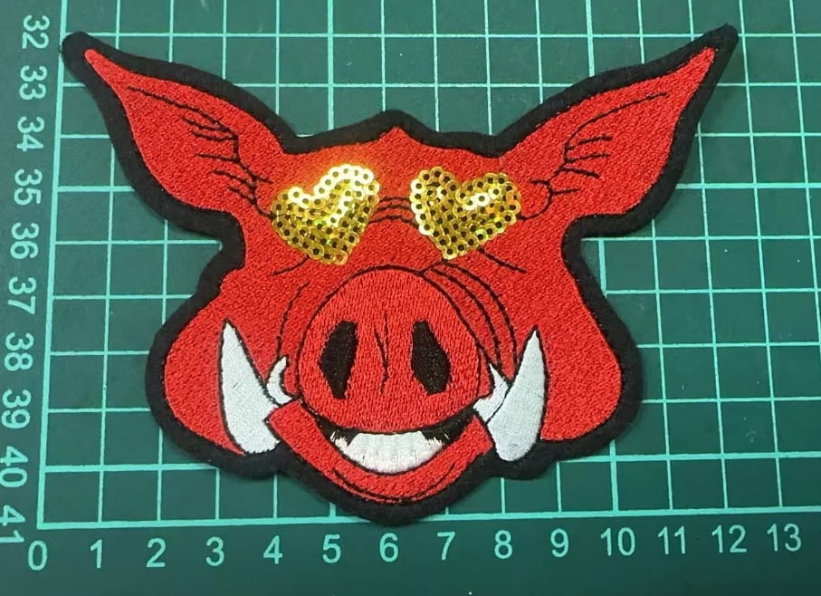 3” Sequin Heart Eye Hog