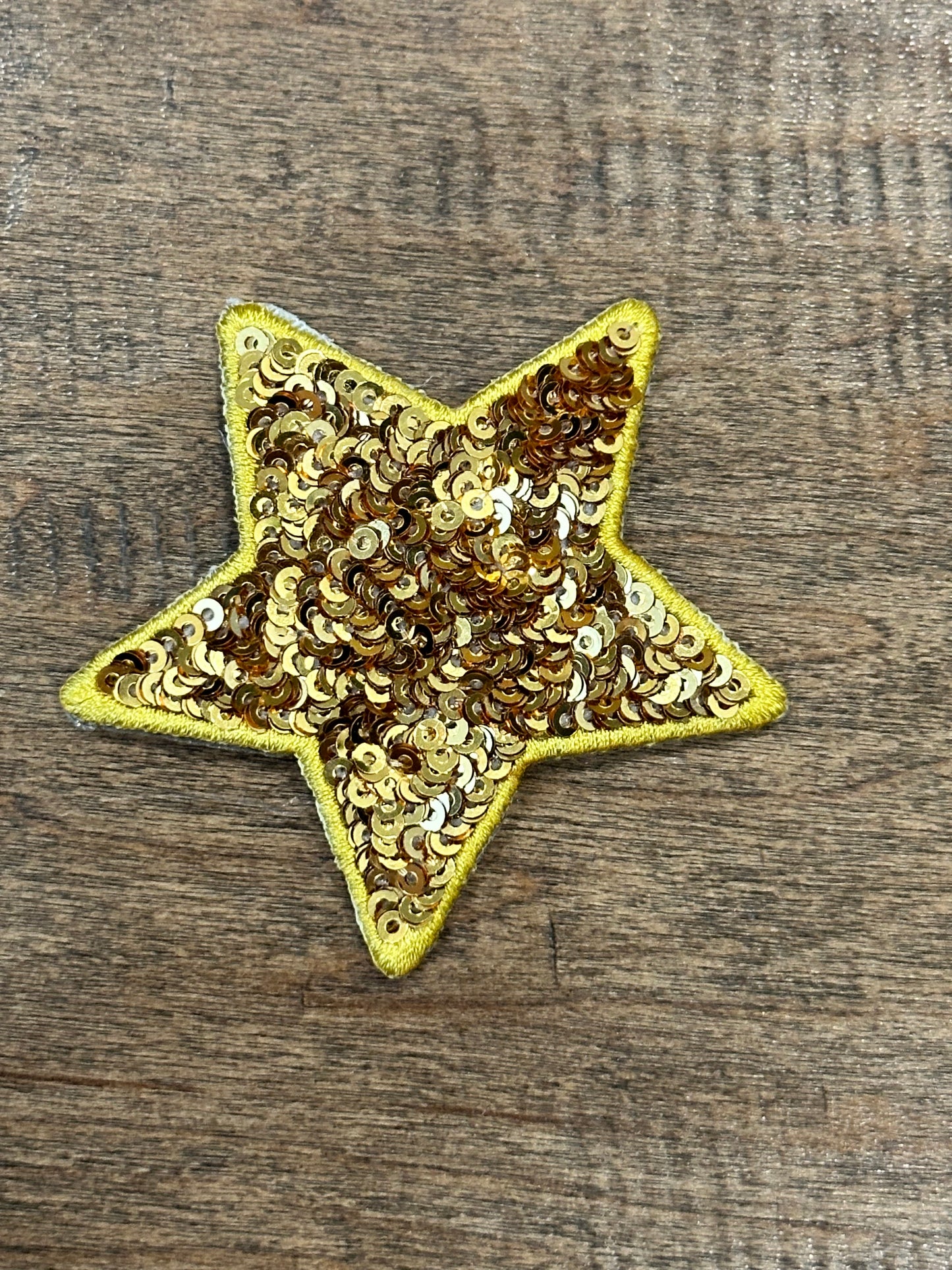 5” Sequin Star Patch