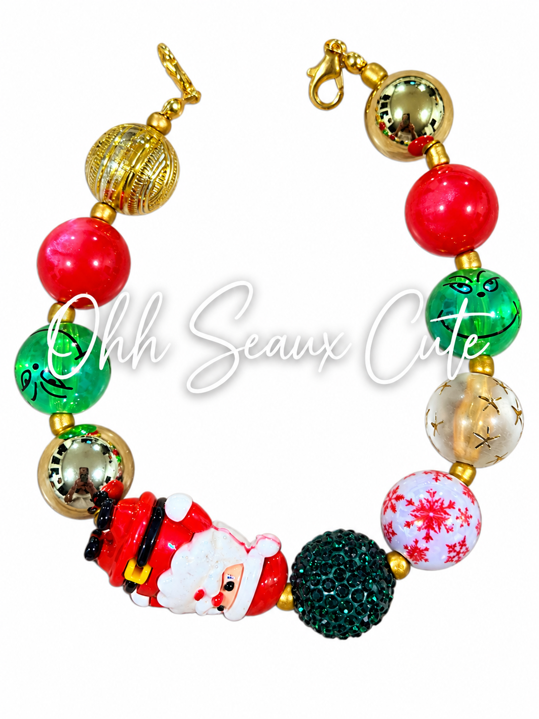 9” Christmas 15 Hat Chain