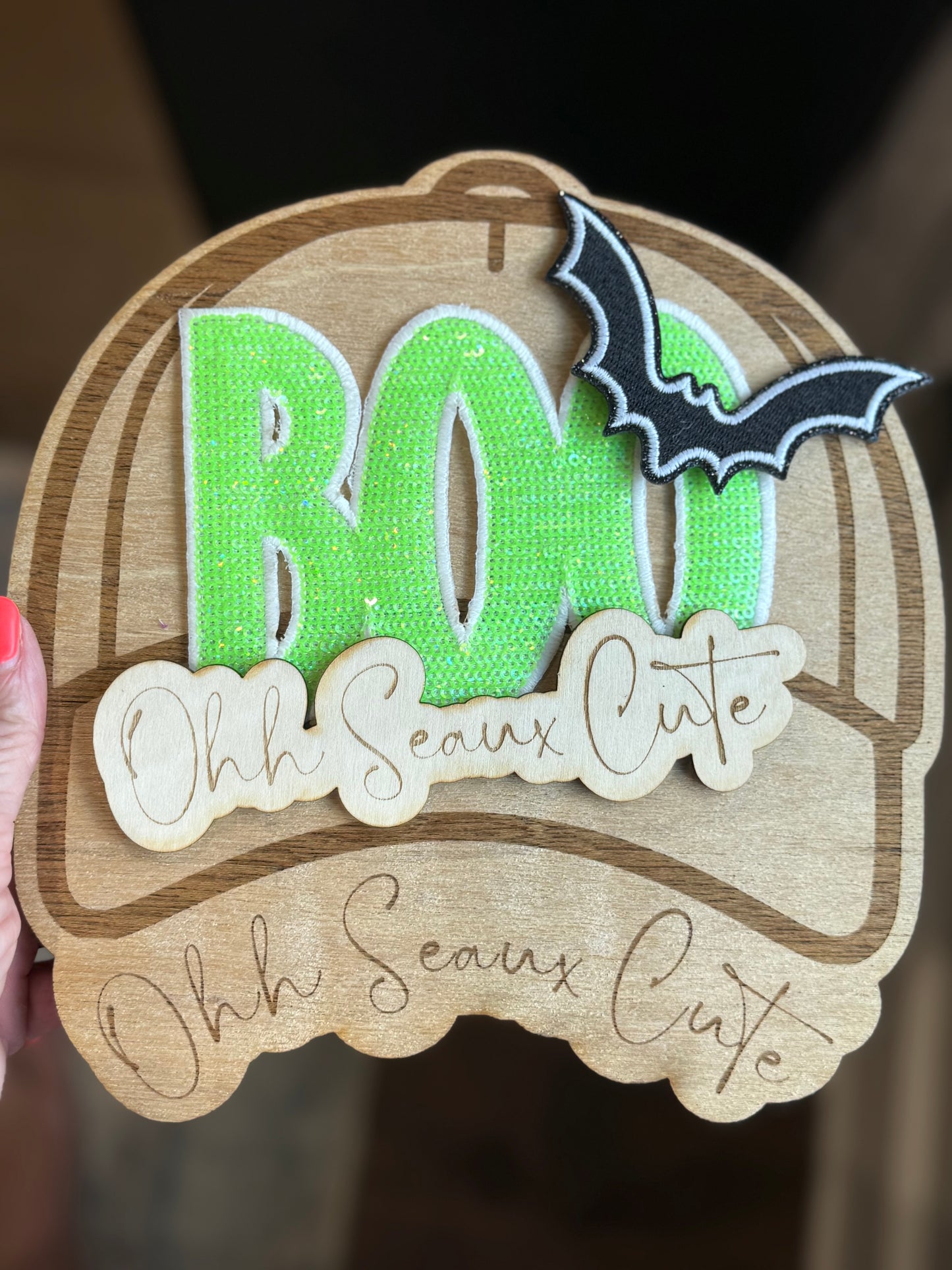 2.5” Glow Glitter Bat