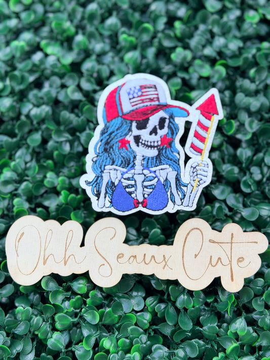 3.5” Fireworks Skelly Babe (OSC Copyright)